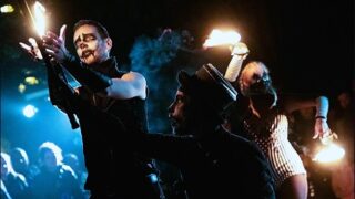 We can’t wait to put on our darkest costumes again for Halloween.  Ready, set, go…🎃🖤 #halloweentheme #firedancer #fireperformer #halloween2025